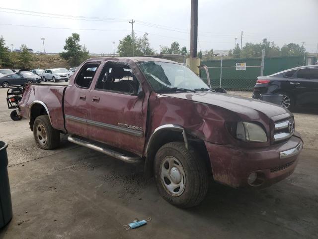 5TBRU34106S466851 - 2006 TOYOTA TUNDRA ACCESS CAB SR5 BURGUNDY photo 4