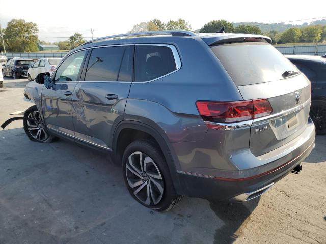 1V2TR2CA2MC522294 - 2021 VOLKSWAGEN ATLAS SEL PREMIUM GRAY photo 2