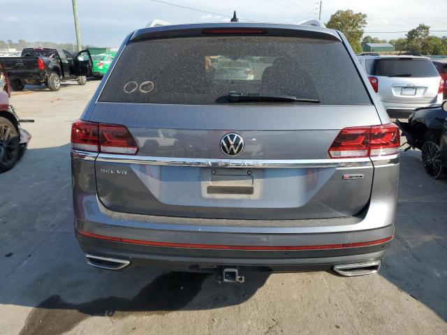 1V2TR2CA2MC522294 - 2021 VOLKSWAGEN ATLAS SEL PREMIUM GRAY photo 6