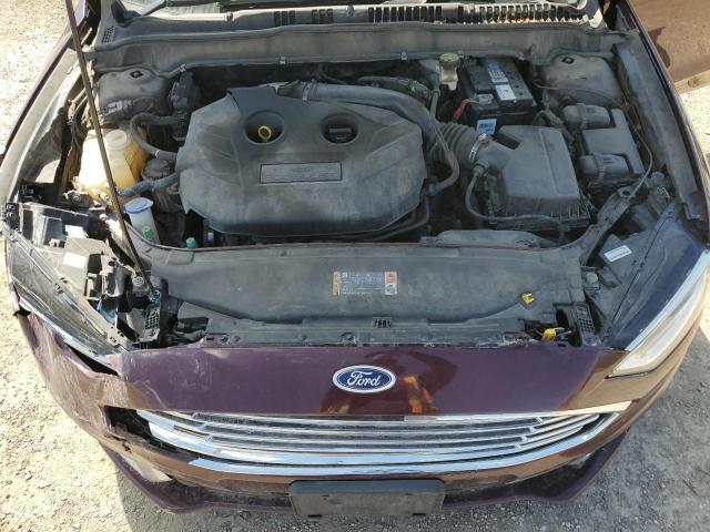 3FA6P0D9XHR331202 - 2017 FORD FUSION TITANIUM 勃艮第红 照片 11