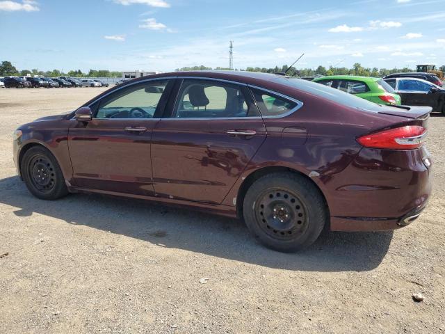 3FA6P0D9XHR331202 - 2017 FORD FUSION TITANIUM 勃艮第红 照片 2