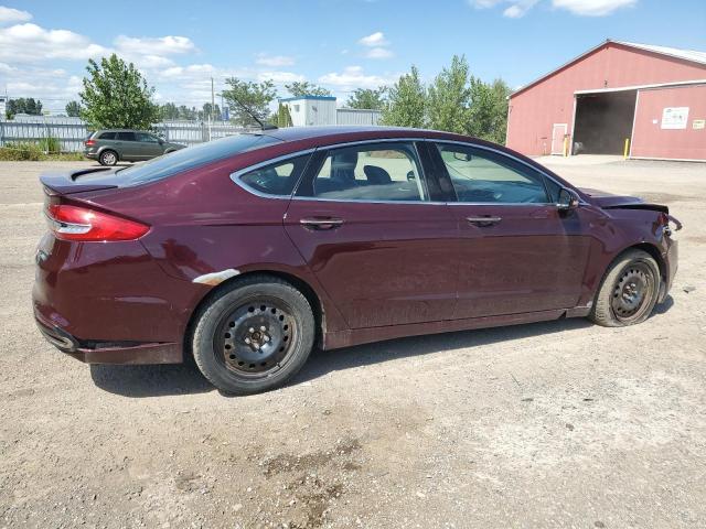 3FA6P0D9XHR331202 - 2017 FORD FUSION TITANIUM 勃艮第红 照片 3