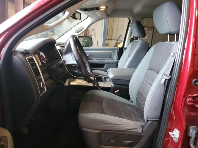 1C6RR7LG8ES335265 - 2014 RAM 1500 SLT BURGUNDY photo 7
