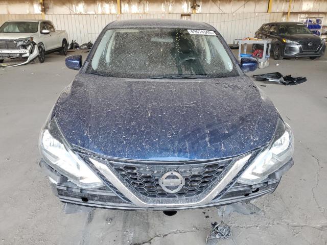 3N1AB7AP5KY457644 - 2019 NISSAN SENTRA S BLUE photo 5