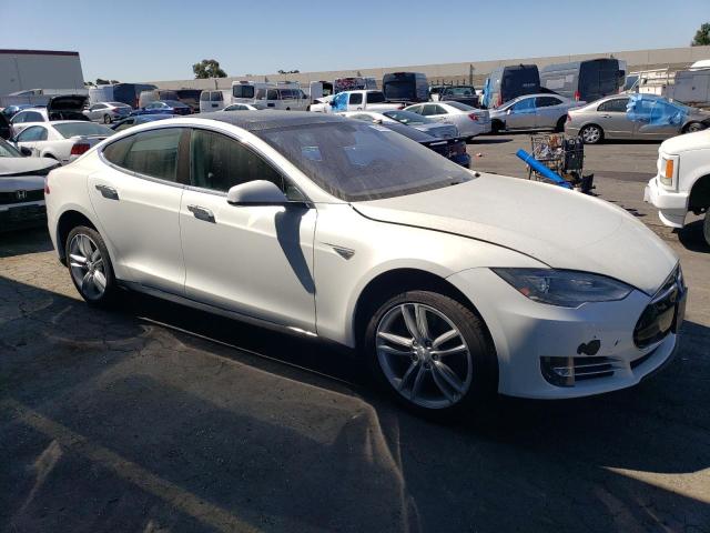 5YJSA1CN6DFP14712 - 2013 TESLA MODEL S 白色 照片 4