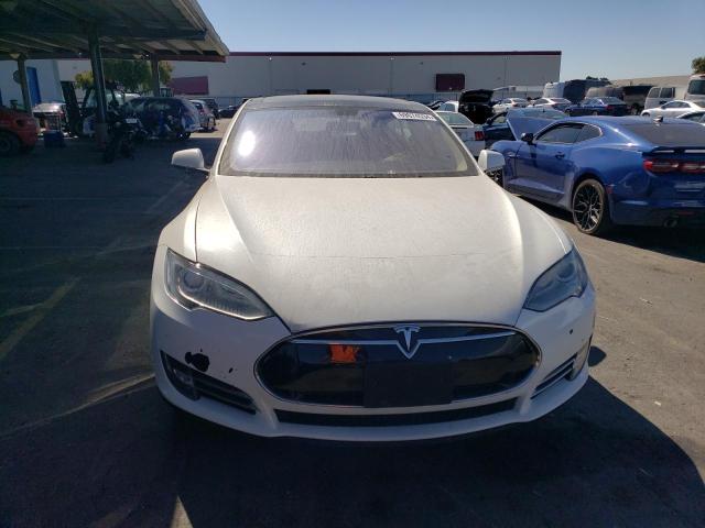 5YJSA1CN6DFP14712 - 2013 TESLA MODEL S 白色 照片 5