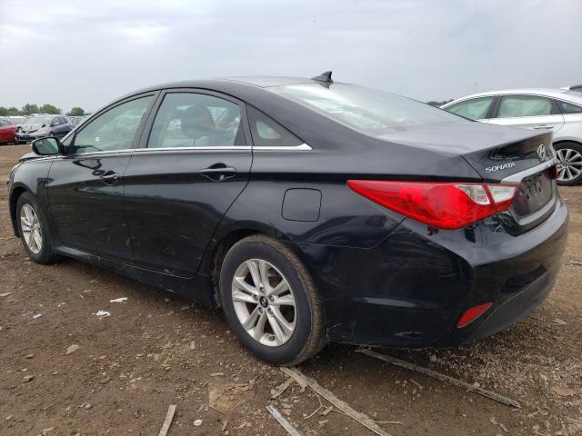 5NPEB4AC6EH903442 - 2014 HYUNDAI SONATA GLS BLACK photo 2