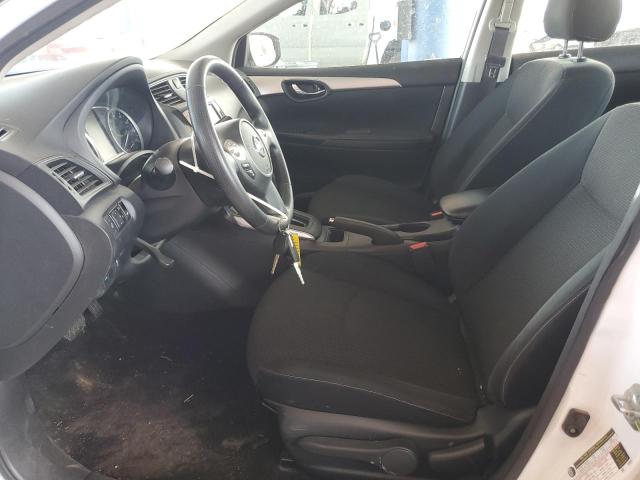 3N1AB7AP1KY324105 - 2019 NISSAN SENTRA S WHITE photo 7