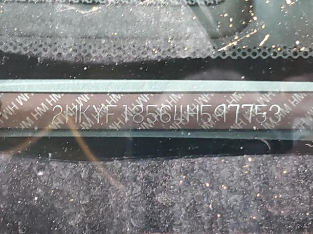 2HKYF18564H597753 - 2004 HONDA PILOT EXL Mavi foto 12