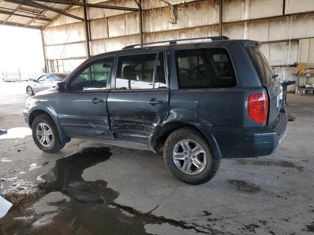 2HKYF18564H597753 - 2004 HONDA PILOT EXL Mavi foto 2