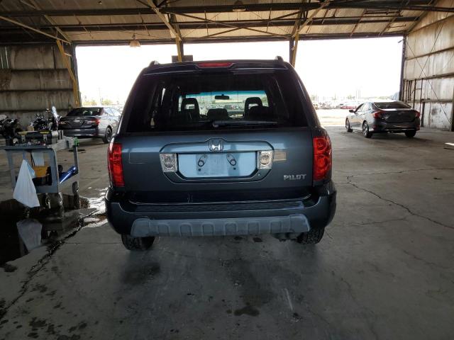 2HKYF18564H597753 - 2004 HONDA PILOT EXL Mavi foto 6