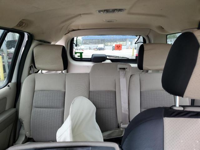 1FMEU63E26UB29018 - 2006 FORD EXPLORER XLT WHITE photo 10