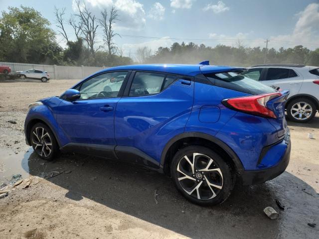 NMTKHMBX6JR021550 - 2018 TOYOTA C-HR XLE BLUE photo 2