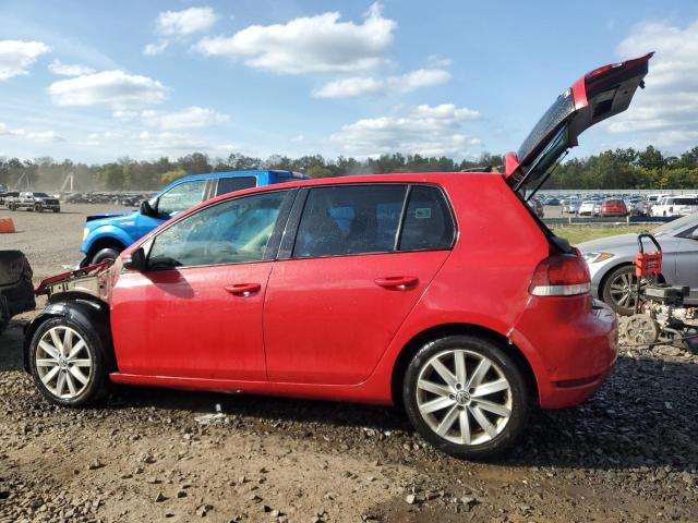 WVWDM7AJ4BW152661 - 2011 VOLKSWAGEN GOLF RED photo 2