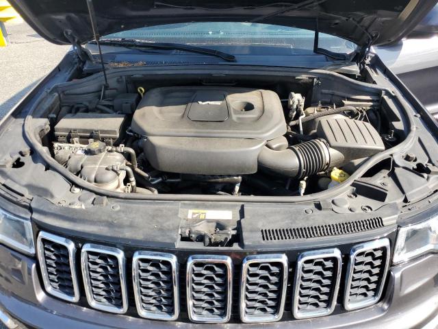 1C4RJFAG8HC802003 - 2017 JEEP GRAND CHER LAREDO ნაცრისფერი ფოტო 12