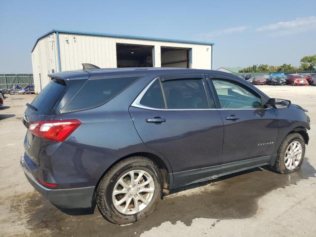 3GNAXSEV0JS554396 - 2018 CHEVROLET EQUINOX LT BLUE photo 3