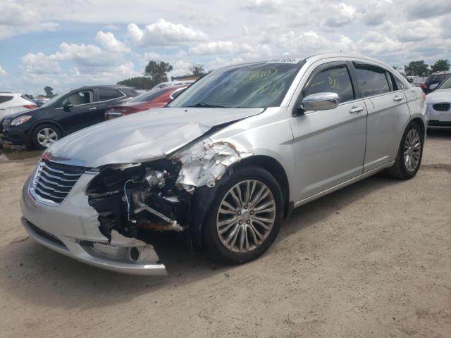 1C3CCBCG2CN315435 - 2012 CHRYSLER 200 LIMITED SILVER photo 1