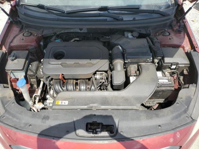 5NPE34AF1GH305821 - 2016 HYUNDAI SONATA SPORT MAROON photo 11