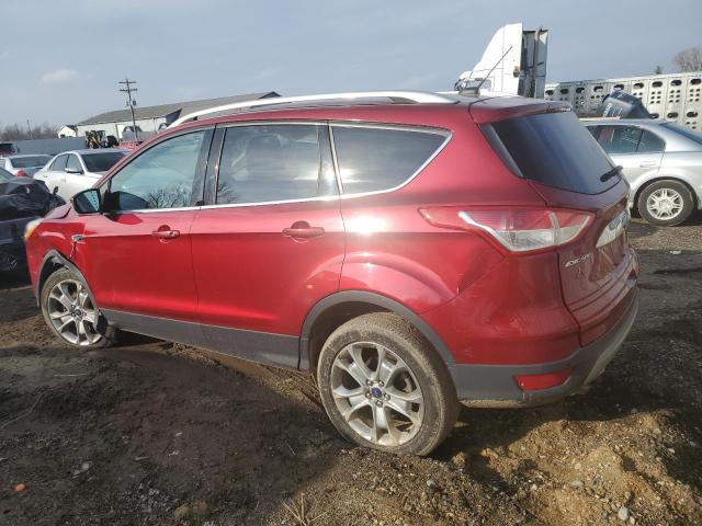 1FMCU9J95EUE13367 - 2014 FORD ESCAPE TITANIUM MAROON photo 2