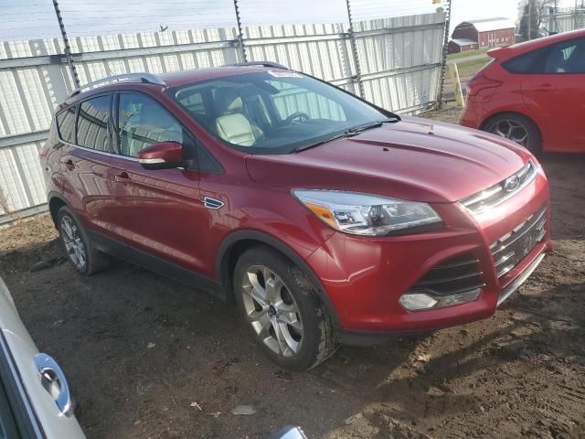 1FMCU9J95EUE13367 - 2014 FORD ESCAPE TITANIUM MAROON photo 4