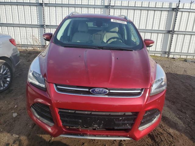 1FMCU9J95EUE13367 - 2014 FORD ESCAPE TITANIUM MAROON photo 5