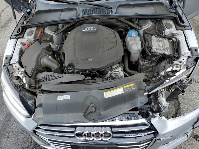 WAUWNGF5XKN001781 - 2019 AUDI A5 PREMIUM SILVER photo 11