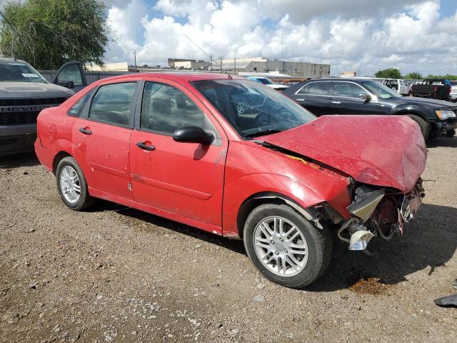 1FAFP34N57W158926 - 2007 FORD FOCUS ZX4 RED photo 4