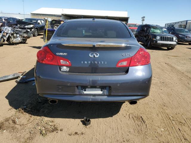 JN1CV6AR7DM755162 - 2013 INFINITI G37 GRAY photo 6