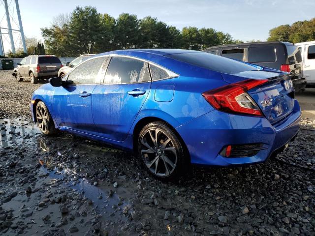 2HGFC2F89LH593420 - 2020 HONDA CIVIC SPORT 蓝色 照片 2