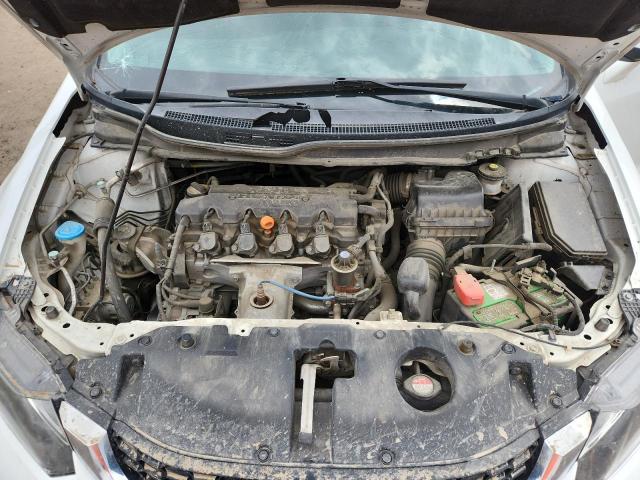 19XFB2F90DE200637 - 2013 HONDA CIVIC EXL Weiß Foto 11