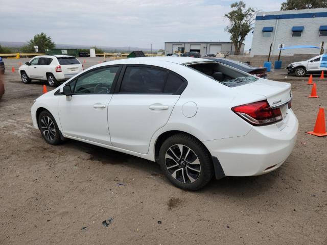 19XFB2F90DE200637 - 2013 HONDA CIVIC EXL Weiß Foto 2