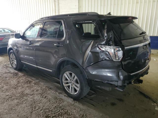 1FM5K8D80JGB35028 - 2018 FORD EXPLORER XLT 灰色 照片 2
