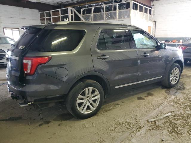 1FM5K8D80JGB35028 - 2018 FORD EXPLORER XLT 灰色 照片 3