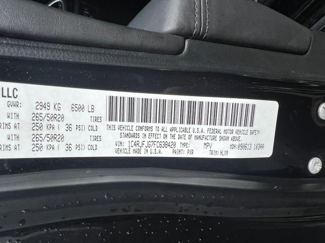 1C4RJFJG7FC638420 - 2015 JEEP GRAND CHER SUMMIT Qara foto 10