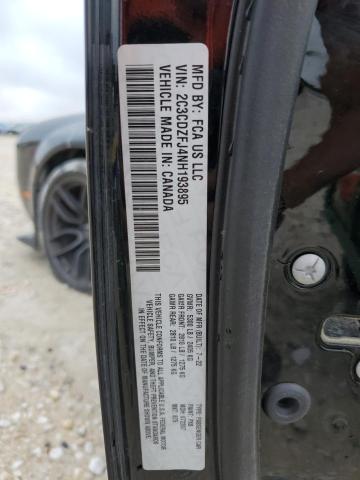 2C3CDZFJ4NH193895 - 2022 DODGE CHALLENGER R/T SCAT PACK BLACK photo 12