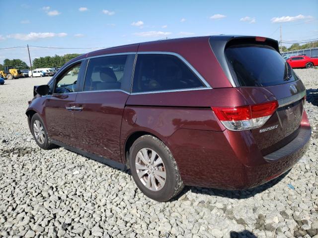 5FNRL5H30GB104557 - 2016 HONDA ODYSSEY SE BURGUNDY photo 2