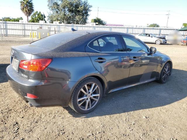 JTHBK262785058921 - 2008 LEXUS IS 250 BLACK photo 3