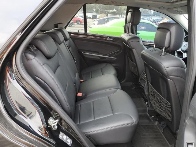 4JGBB8GB7BA729128 - 2011 MERCEDES-BENZ ML 350 4MATIC BLACK photo 11
