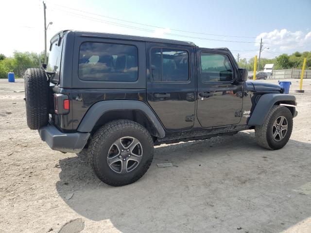 1C4HJXDG2KW573403 - 2019 JEEP WRANGLER UNLIMITED SPORT 黑色 照片 3