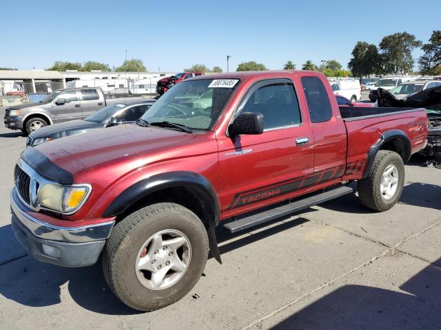 5TESN92N94Z362339 - 2004 TOYOTA TACOMA XTRACAB PRERUNNER წითელი ფოტო 1