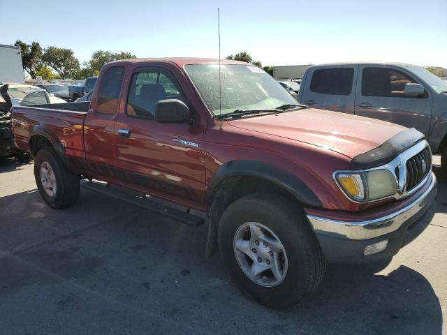 5TESN92N94Z362339 - 2004 TOYOTA TACOMA XTRACAB PRERUNNER წითელი ფოტო 4