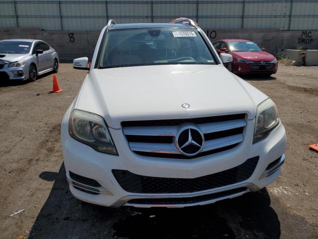 WDCGG8JB2DG072463 - 2013 MERCEDES-BENZ GLK 350 4MATIC WHITE photo 5