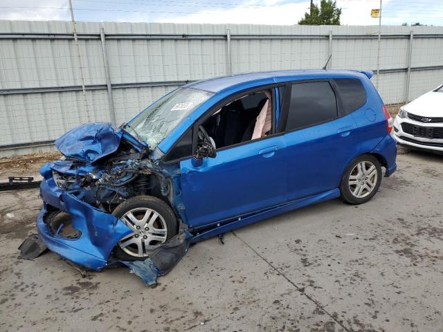 JHMGD38657S064075 - 2007 HONDA FIT S 蓝色 照片 1