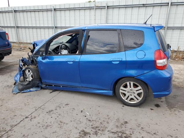 JHMGD38657S064075 - 2007 HONDA FIT S 蓝色 照片 2