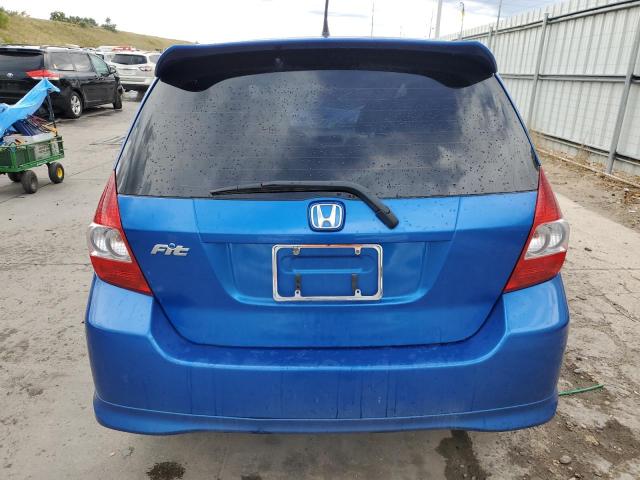 JHMGD38657S064075 - 2007 HONDA FIT S 蓝色 照片 6