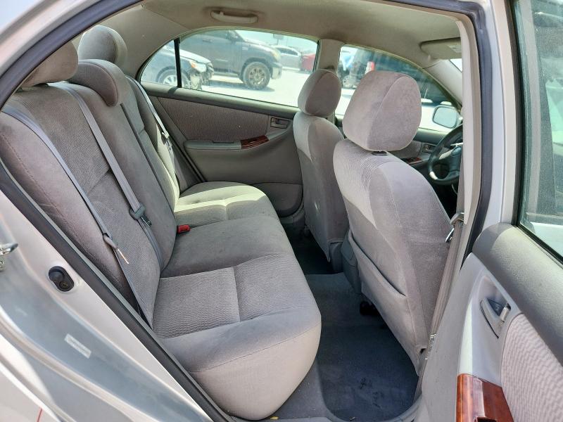 1NXBR32E25Z480353 - 2005 TOYOTA COROLLA CE Silber Foto 10