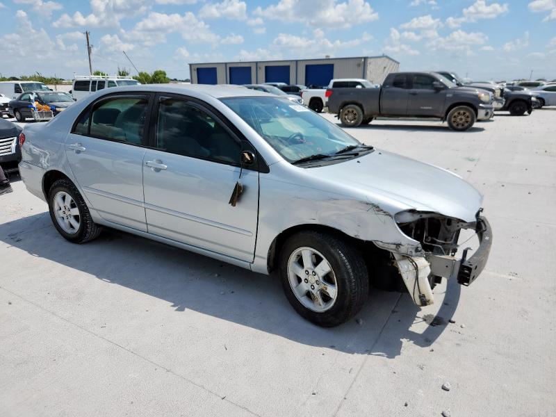1NXBR32E25Z480353 - 2005 TOYOTA COROLLA CE Silber Foto 4