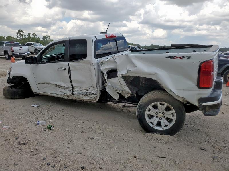 1GCHTCEN3N1106184 - 2022 CHEVROLET COLORADO LT WHITE photo 2