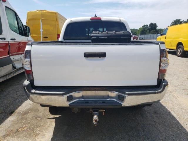 5TFJU4GN9CX016646 - 2012 TOYOTA TACOMA DOUBLE CAB PRERUNNER WHITE photo 6