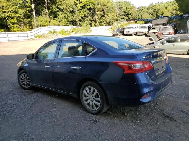 3N1AB7AP8KY373737 - 2019 NISSAN SENTRA S BLUE photo 2